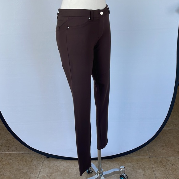 NWT J.McLaughlin Brown Stretchy Pants Size 0 - Picture 10 of 16